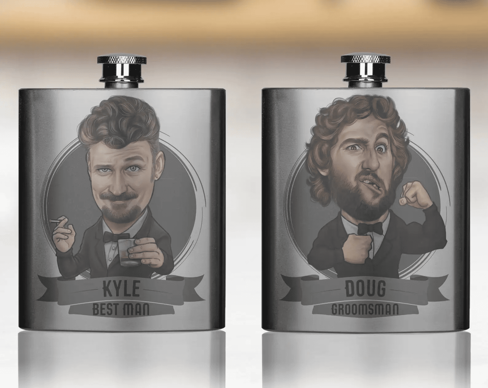 Groomsmen Flasks